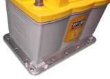 Optima DH6 Tray and Battery Clamped Together