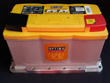 Optima DH7 Battery Tray - Front of Battery