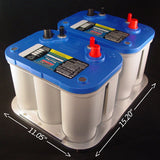Dual Square D34, D34/78 Rigid Clamp Tray