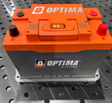 Optima QH6 Tray Front View with Battery