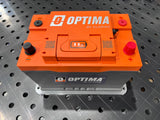 Optima QH6 Tray Top View with Battery